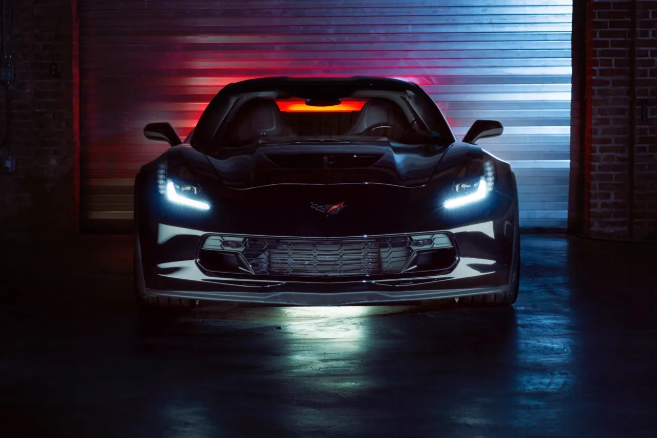 Corvette paint correction and ceramic coating