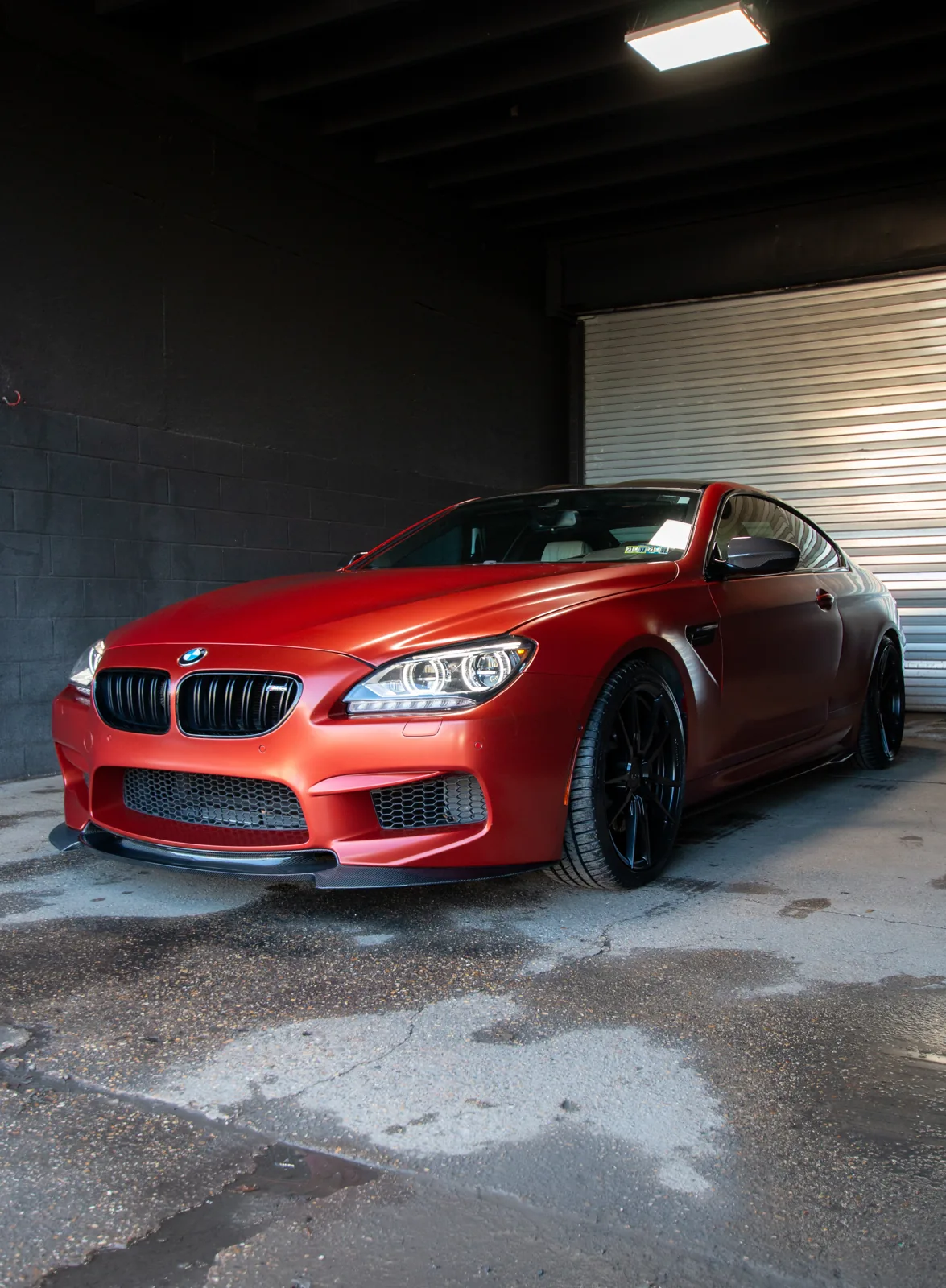 Satin (Matte-Finish) PPF on a BMW M6, Driven Auto Styling, Philadelphia