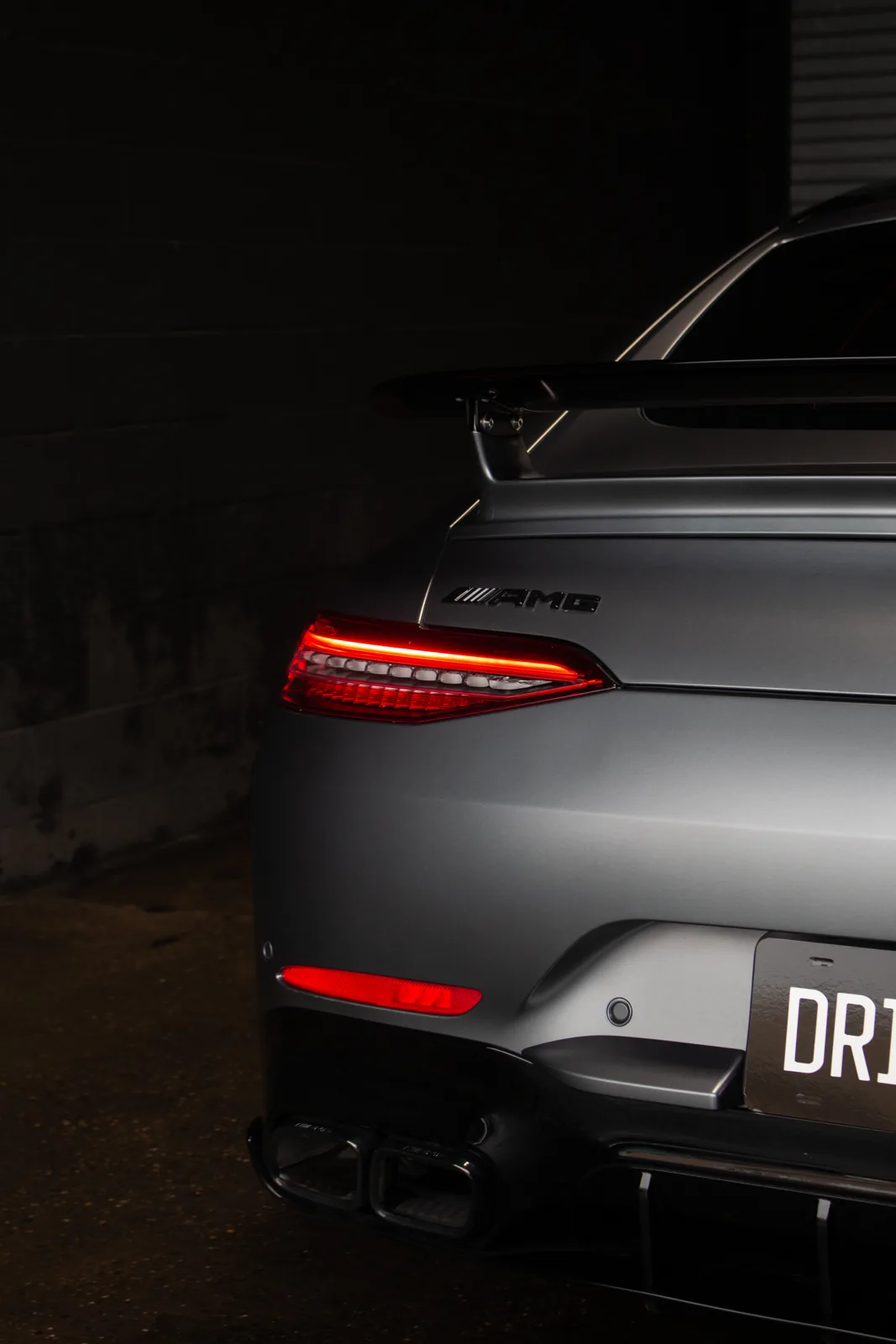 Window Tint + Ceramic Coating + Blacked-Out Badges and Door Handles on a Mercedes-AMG GT 63 S, Driven Auto Styling, Philadelphia