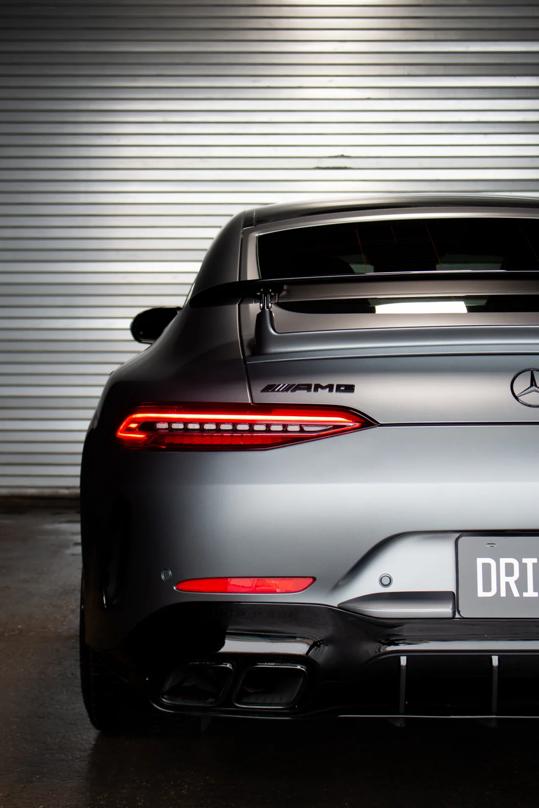 Window Tint + Ceramic Coating + Blacked-Out Badges and Door Handles on a Mercedes-AMG GT 63 S, Driven Auto Styling, Philadelphia