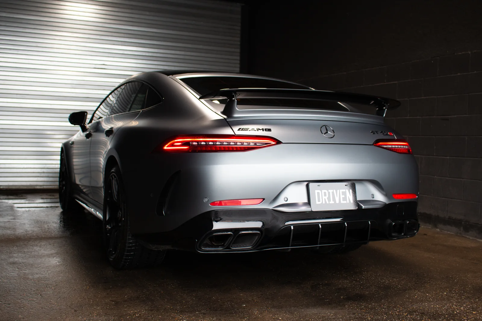 Window Tint + Ceramic Coating + Blacked-Out Badges and Door Handles on a Mercedes-AMG GT 63 S, Driven Auto Styling, Philadelphia