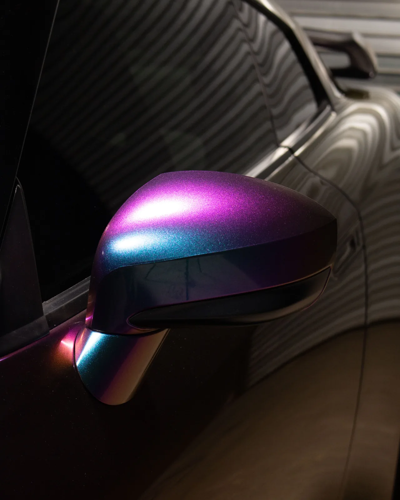 Color-Shift Vinyl Wrap on a Nissan GT-R, Driven Auto Styling, Philadelphia
