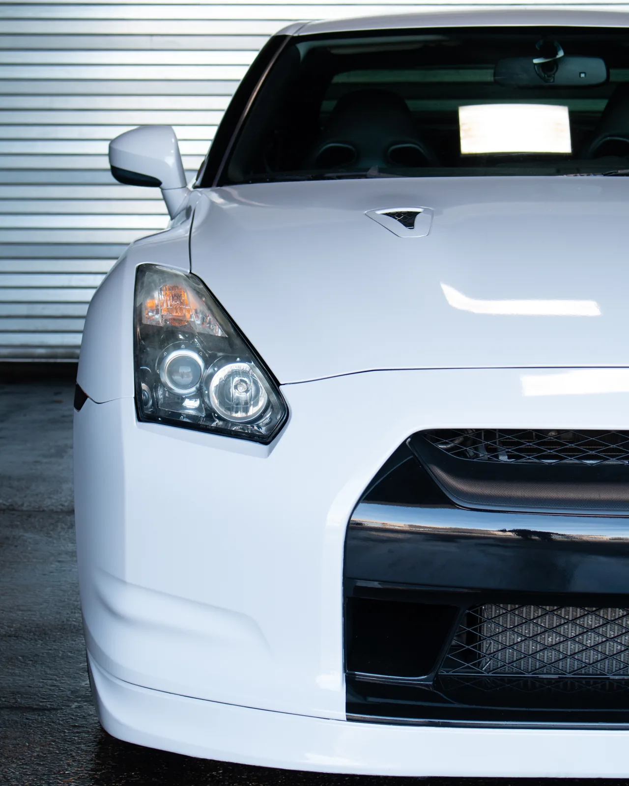 Full Color-Change Wrap (Storm Grey) on a Nissan GT-R, Driven Auto Styling, Philadelphia