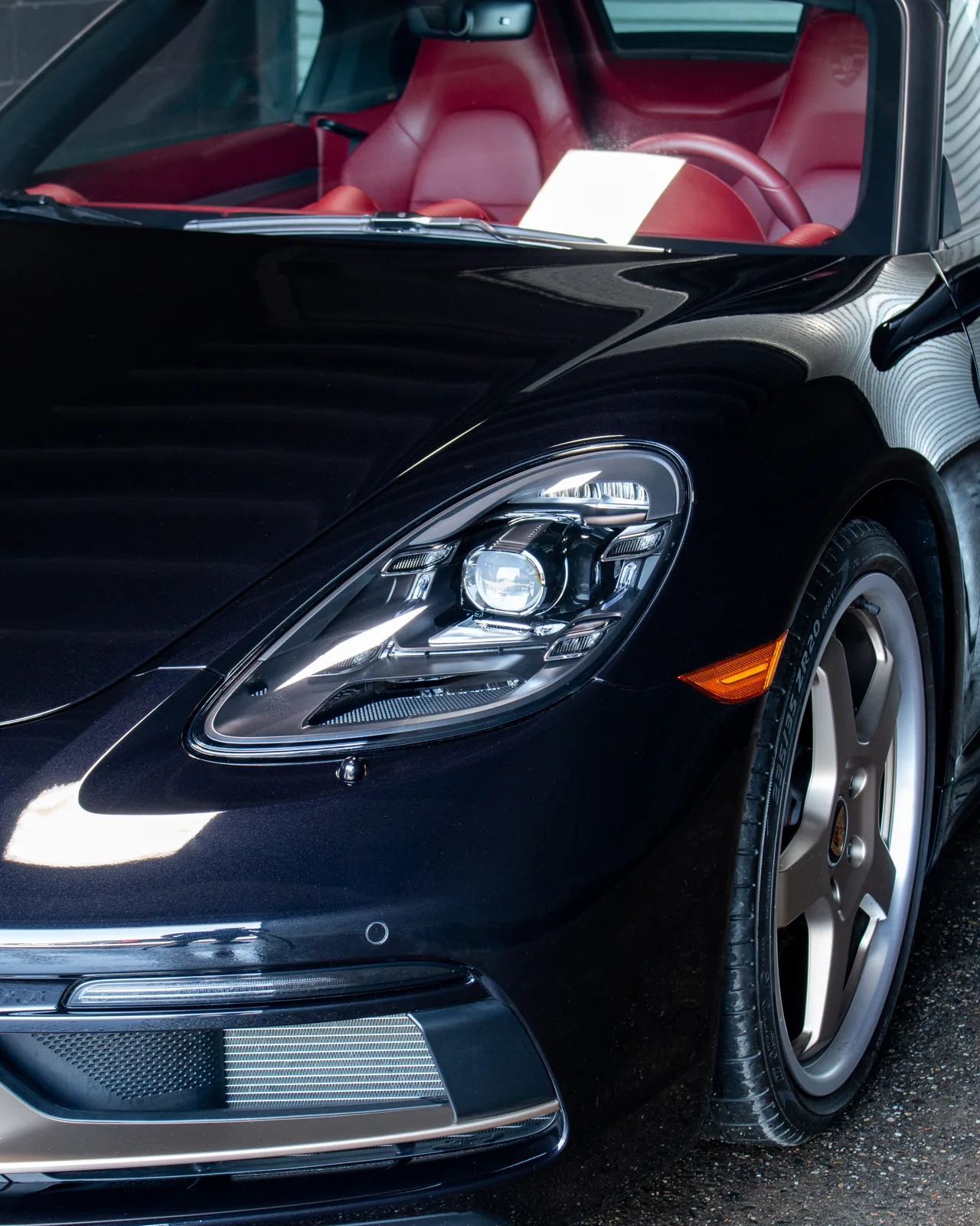 Full Front End PPF on a Porsche Cayman 25th Anniversary, Driven Auto Styling, Philadelphia