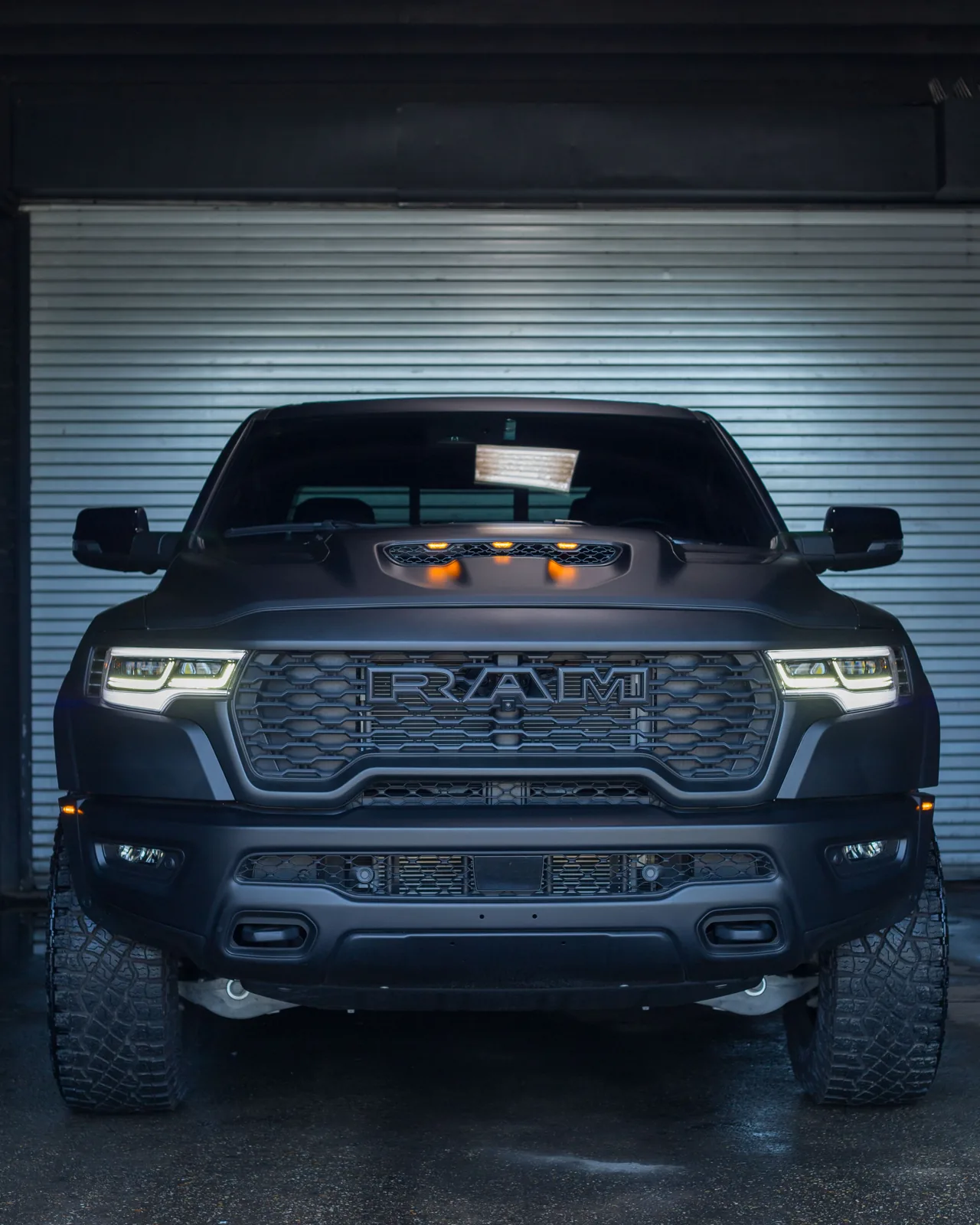 Satin Black Wrap on a Ram, Driven Auto Styling, Philadelphia