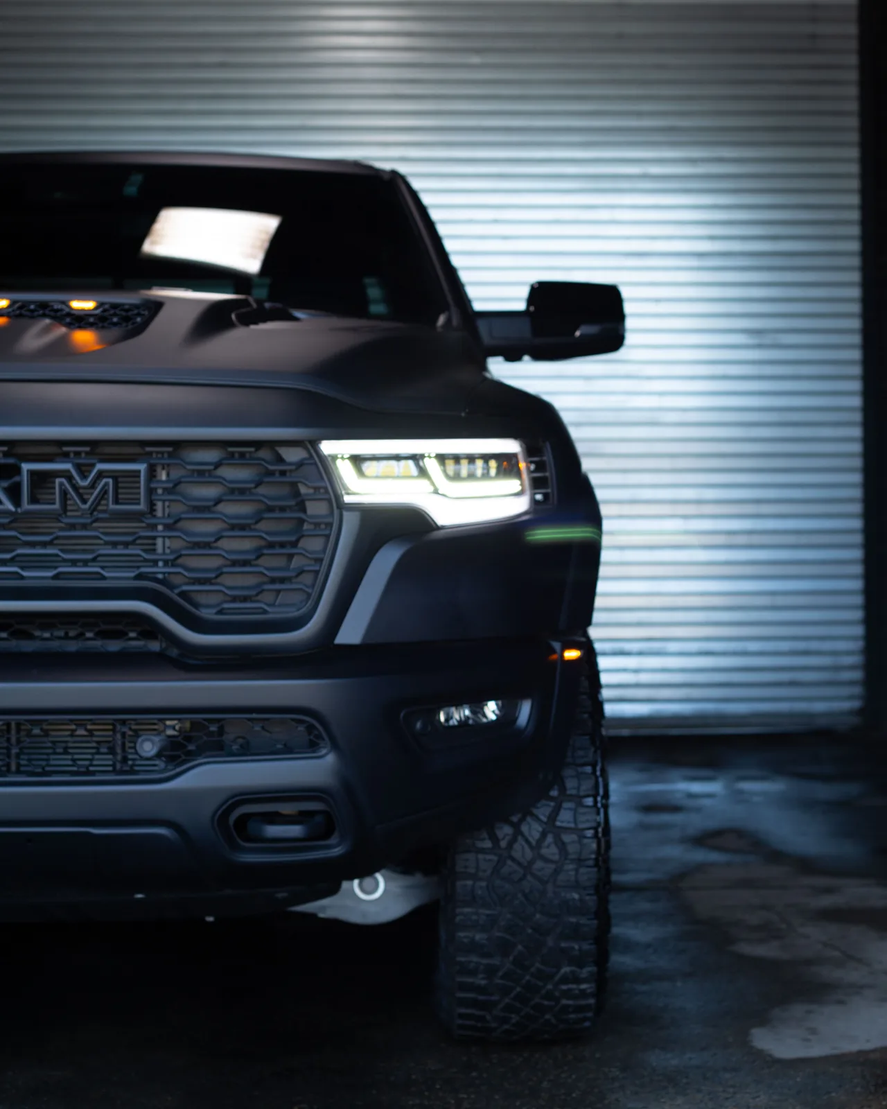 Satin Black Wrap on a Ram, Driven Auto Styling, Philadelphia