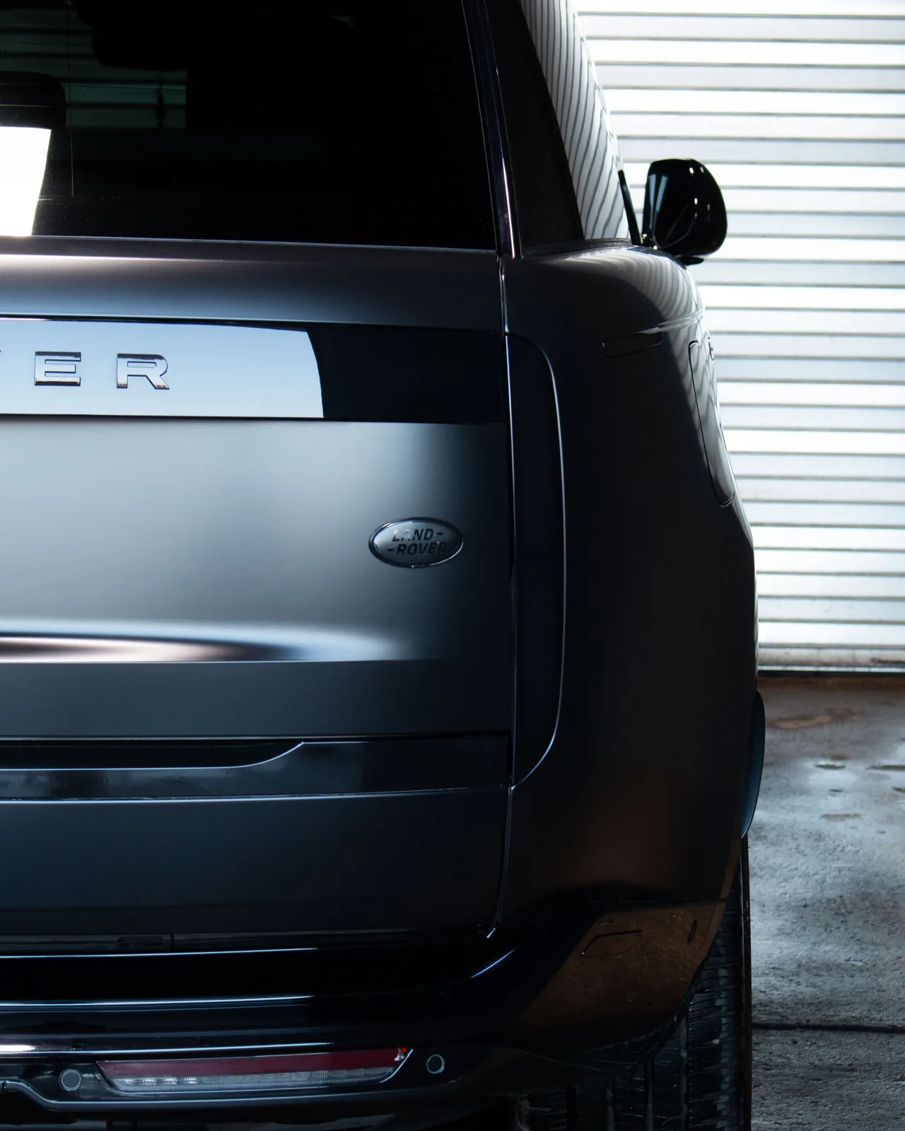 Matte Black Wrap on a Range Rover, Driven Auto Styling, Philadelphia
