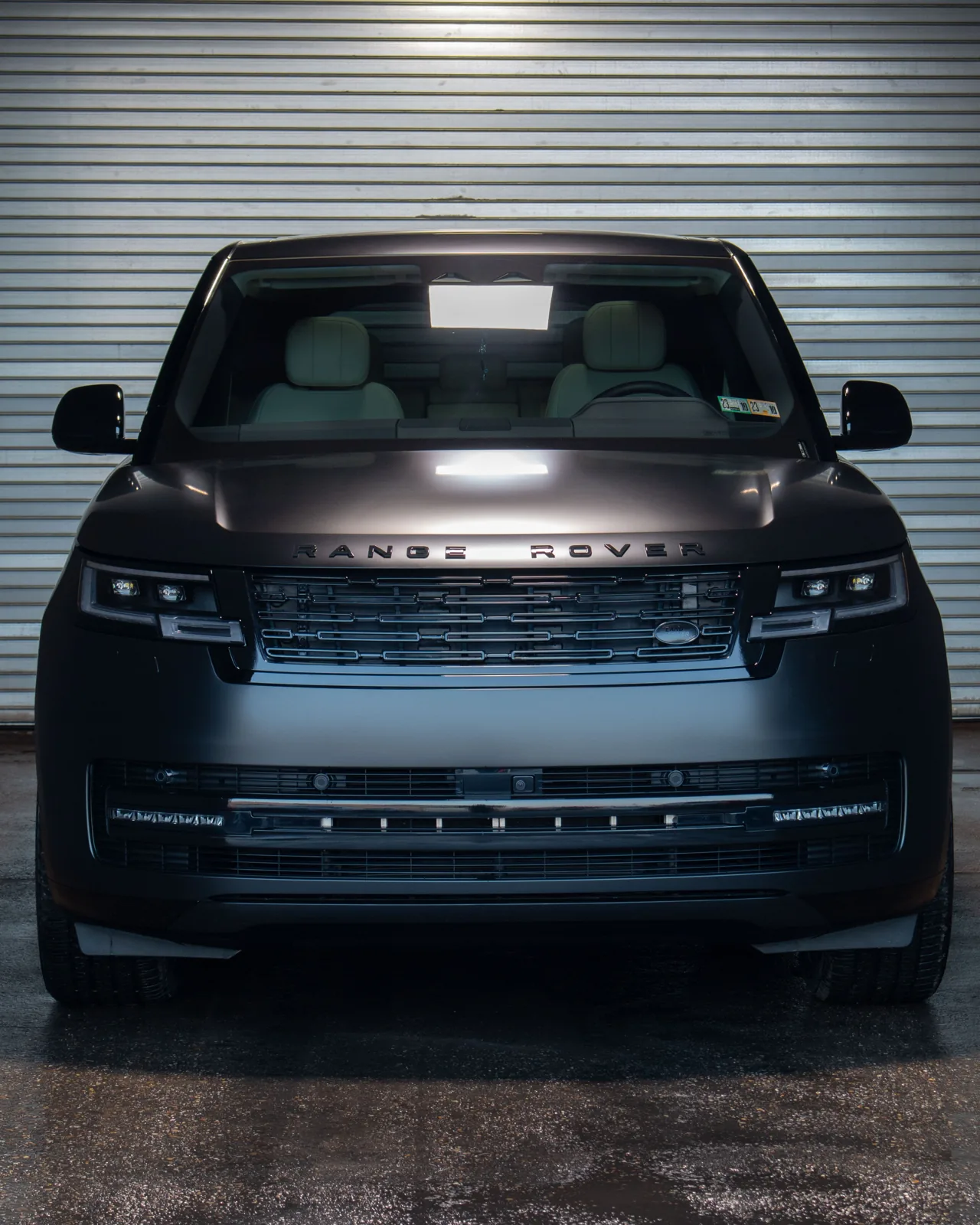 Matte Black Wrap on a Range Rover, Driven Auto Styling, Philadelphia