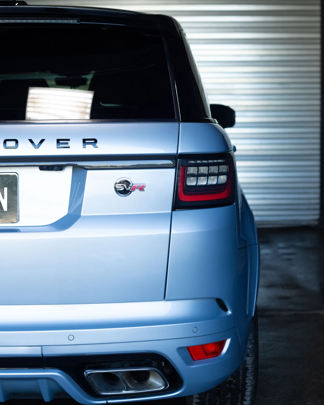 Window Tint + Paint Correction + Ceramic Coating on a Range Rover Sport SVR, Driven Auto Styling, Philadelphia