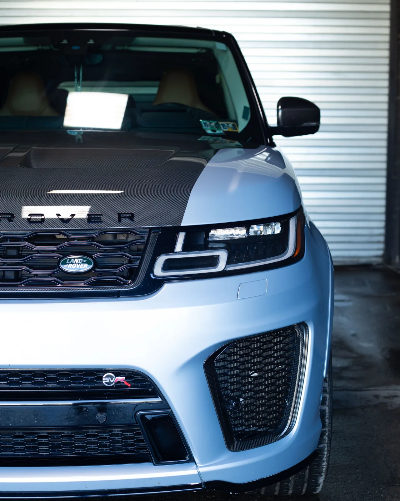 Window Tint + Paint Correction + Ceramic Coating on a Range Rover Sport SVR, Driven Auto Styling, Philadelphia