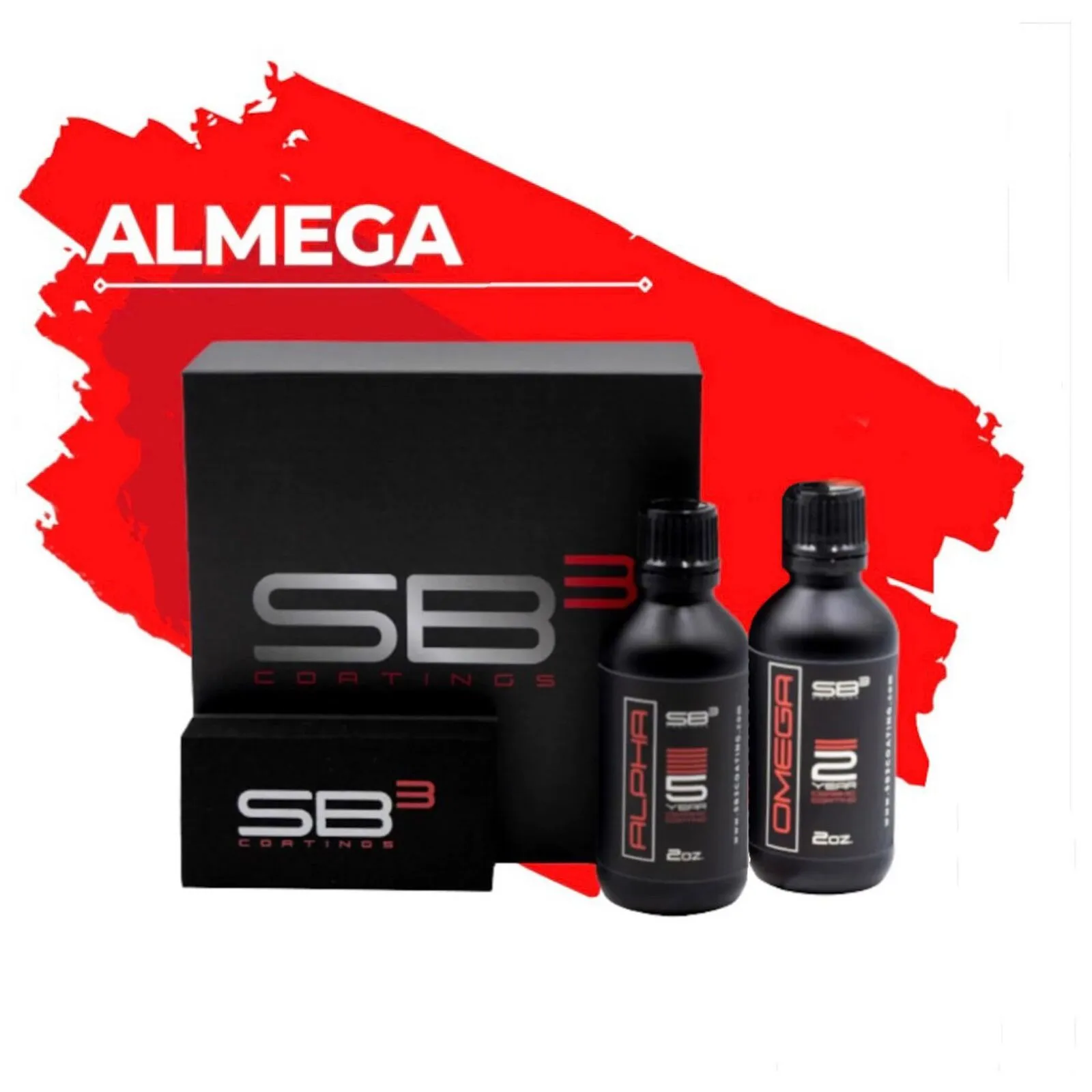 SB3 Coatings Alpha and Omega ceramic coating products used at Driven Auto Styling