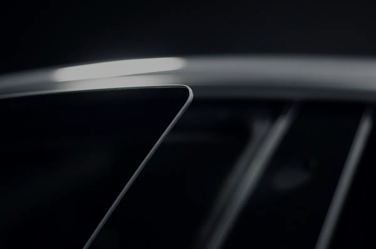 Vehicle after professional window tinting